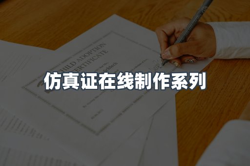 仿真证在线制作